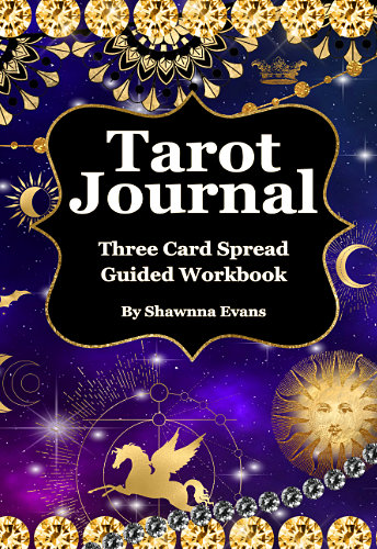 Tarot Journal Three Card Spread Guided Workbook