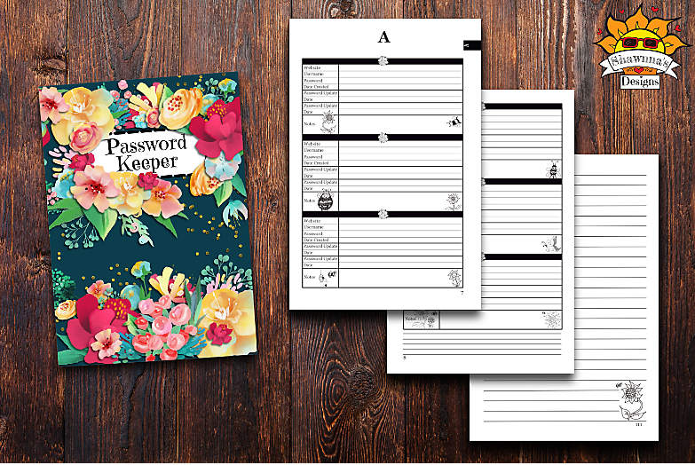 floral password keeper
